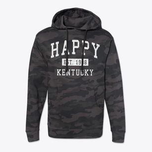 Happy Kentucky Classic Established Cotton Hoodie Sweatshirt