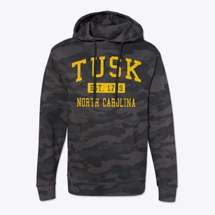 Tusk North Carolina Classic Established Cotton Hoodie Sweatshirt