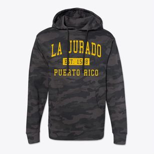 La Jurado Puerto Rico Classic Established Cotton Hoodie Sweatshirt