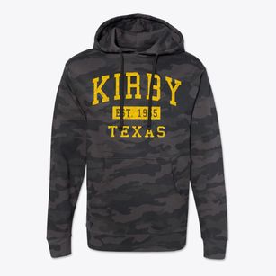 Kirby Texas Classic Established Cotton Hoodie Sweatshirt