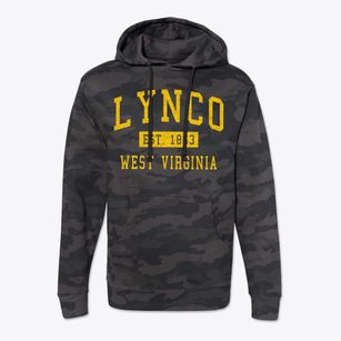 Lynco West Virginia Classic Established Cotton Hoodie Sweatshirt