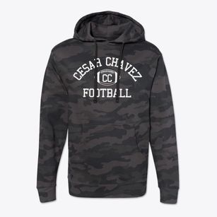 Cesar Chavez High School Classic Football Cotton Hoodie Sweatshirt