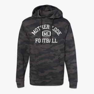 Mother Lode Christian School Classic Football Cotton Hoodie Sweatshirt