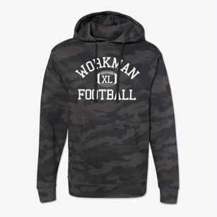 Workman Junior High School Classic Football Cotton Hoodie Sweatshirt