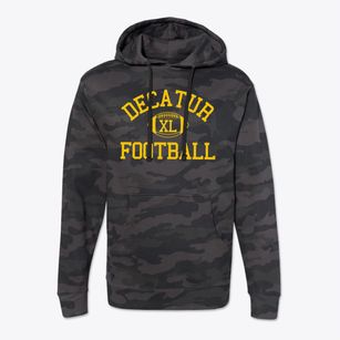 Decatur High School Classic Football Cotton Hoodie Sweatshirt