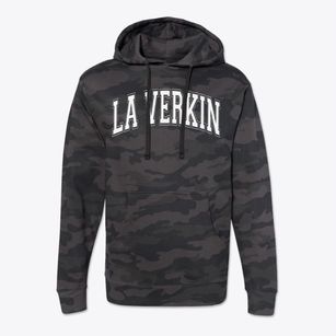 La Verkin Elementary School Varsity Arch Cotton Hoodie Sweatshirt