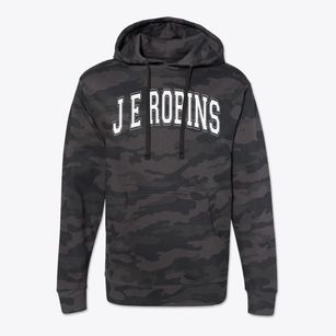 J E Robins Elementary School Varsity Arch Cotton Hoodie Sweatshirt