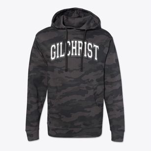 Gilchrist Elementary School Varsity Arch Cotton Hoodie Sweatshirt