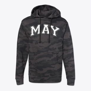 May Center For Early Childhood Education Varsity Arch Cotton Hoodie Sweatshirt