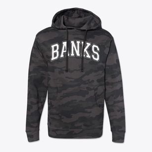 Banks Elementary School Varsity Arch Cotton Hoodie Sweatshirt