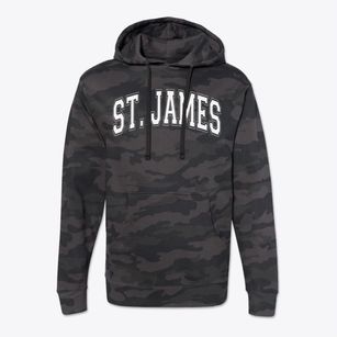 St. James Intermediate School Varsity Arch Cotton Hoodie Sweatshirt