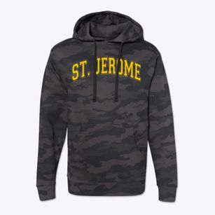 Saint Jerome School Varsity Arch Cotton Hoodie Sweatshirt