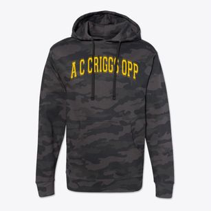 A C Criggs Opp Magnet School Varsity Arch Cotton Hoodie Sweatshirt