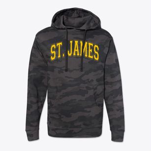 Saint James The Apostle School Varsity Arch Cotton Hoodie Sweatshirt