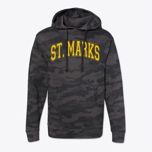 Saint Marks Lutheran School Varsity Arch Cotton Hoodie Sweatshirt