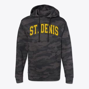 Saint Denis Saint Columba School Varsity Arch Cotton Hoodie Sweatshirt
