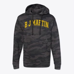 B J Martin Accelerated Learning Academy Varsity Arch Cotton Hoodie Sweatshirt