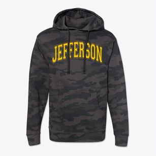 Jefferson Montessori Varsity Arch Cotton Hoodie Sweatshirt