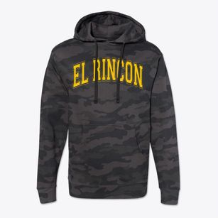 El Rincon Elementary School Varsity Arch Cotton Hoodie Sweatshirt