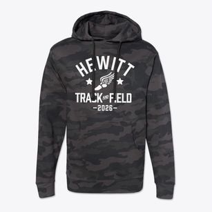 Hewitt Elementary School Track and Field Cotton Hoodie Sweatshirt