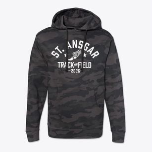 Saint Ansgar Middle School Track and Field Cotton Hoodie Sweatshirt