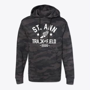 St Ann School Track and Field Cotton Hoodie Sweatshirt