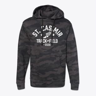 Saint Casimir School Track and Field Cotton Hoodie Sweatshirt