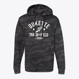 Dukette Catholic School Track and Field Cotton Hoodie Sweatshirt