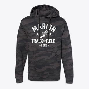 Marion Elementary School Track and Field Cotton Hoodie Sweatshirt