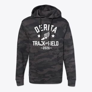Derita Elementary School Track and Field Cotton Hoodie Sweatshirt