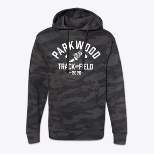 Parkwood Middle School Track and Field Cotton Hoodie Sweatshirt