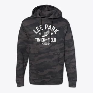 Lee Park Prep Track and Field Cotton Hoodie Sweatshirt