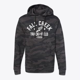 Fall Creek Elementary School Track and Field Cotton Hoodie Sweatshirt