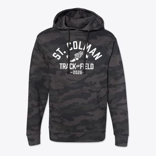 St Colman Parish Track and Field Cotton Hoodie Sweatshirt