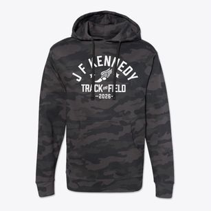 J F Kennedy Primary School Track and Field Cotton Hoodie Sweatshirt