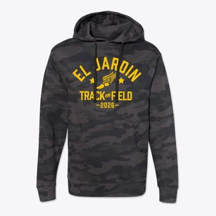 El Jardin Elementary School Track and Field Cotton Hoodie Sweatshirt