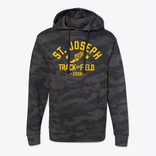 St Joseph Parish Track and Field Cotton Hoodie Sweatshirt