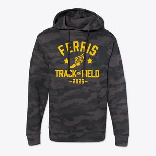 Ferris School For Boys Track and Field Cotton Hoodie Sweatshirt