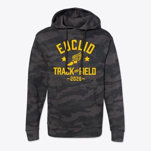 Euclid Elementary School Track and Field Cotton Hoodie Sweatshirt