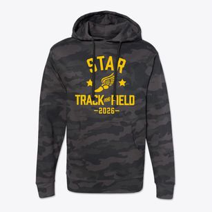 Star Elementary School Track and Field Cotton Hoodie Sweatshirt