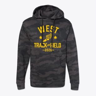 West Elementary School Track and Field Cotton Hoodie Sweatshirt