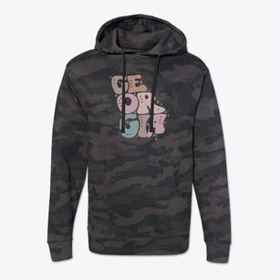 Georgia Pastel Cotton Hoodie Sweatshirt