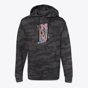 Indiana Pastel Cotton Hoodie Sweatshirt