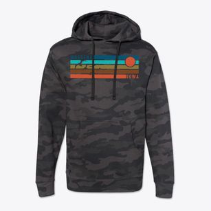 Massena Iowa Blissful Sunset Cotton Hoodie Sweatshirt