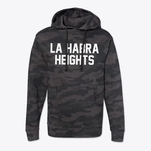 La Habra Heights California Classic Block Cotton Hoodie Sweatshirt