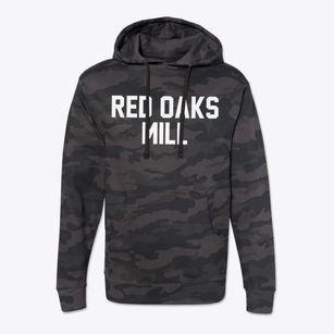 Red Oaks Mill New York Classic Block Cotton Hoodie Sweatshirt