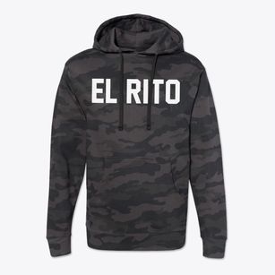 El Rito New Mexico Classic Block Cotton Hoodie Sweatshirt