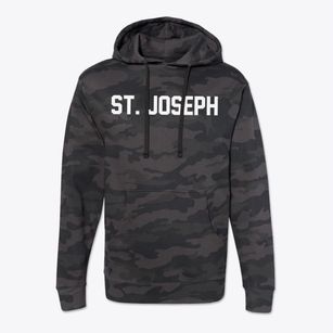 St. Joseph Louisiana Classic Block Cotton Hoodie Sweatshirt