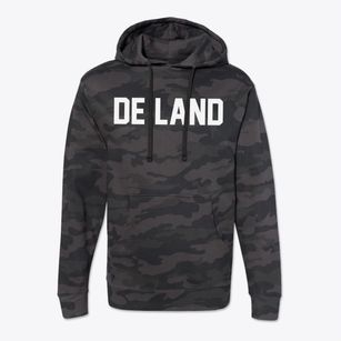 De Land Illinois Classic Block Cotton Hoodie Sweatshirt