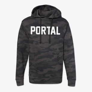 Portal North Dakota Classic Block Cotton Hoodie Sweatshirt